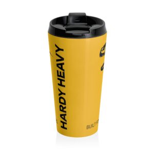 Built For The Road Dinosaur Travel Mug 15 Oz. Yellow