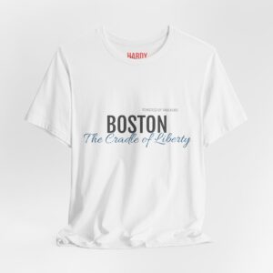 Boston. Powered By Truckers Light Tee 313 White