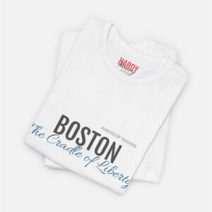 Boston. Powered By Truckers Light Tee 313 White