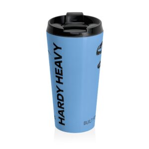 Built For The Road Dinosaur Travel Mug 15 Oz. Light Blue